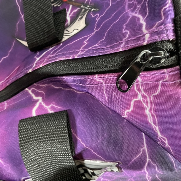 Monster Jam GraveDigger Grimm Reaper Bag Retro Duffel Bad to the Bone Truck - Picture 5 of 7